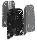 Stainless Steel Backplate without Harness