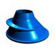Waterproof silikone halsmanchet